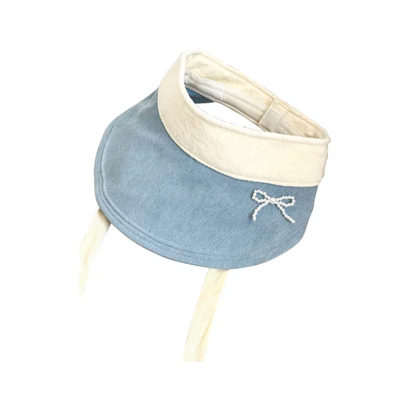 杨同学 牛仔空顶帽 棉 防晒帽 女款