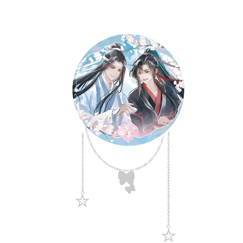 广博 魔道祖师联名周边谷子链条盲盒 徽章盲