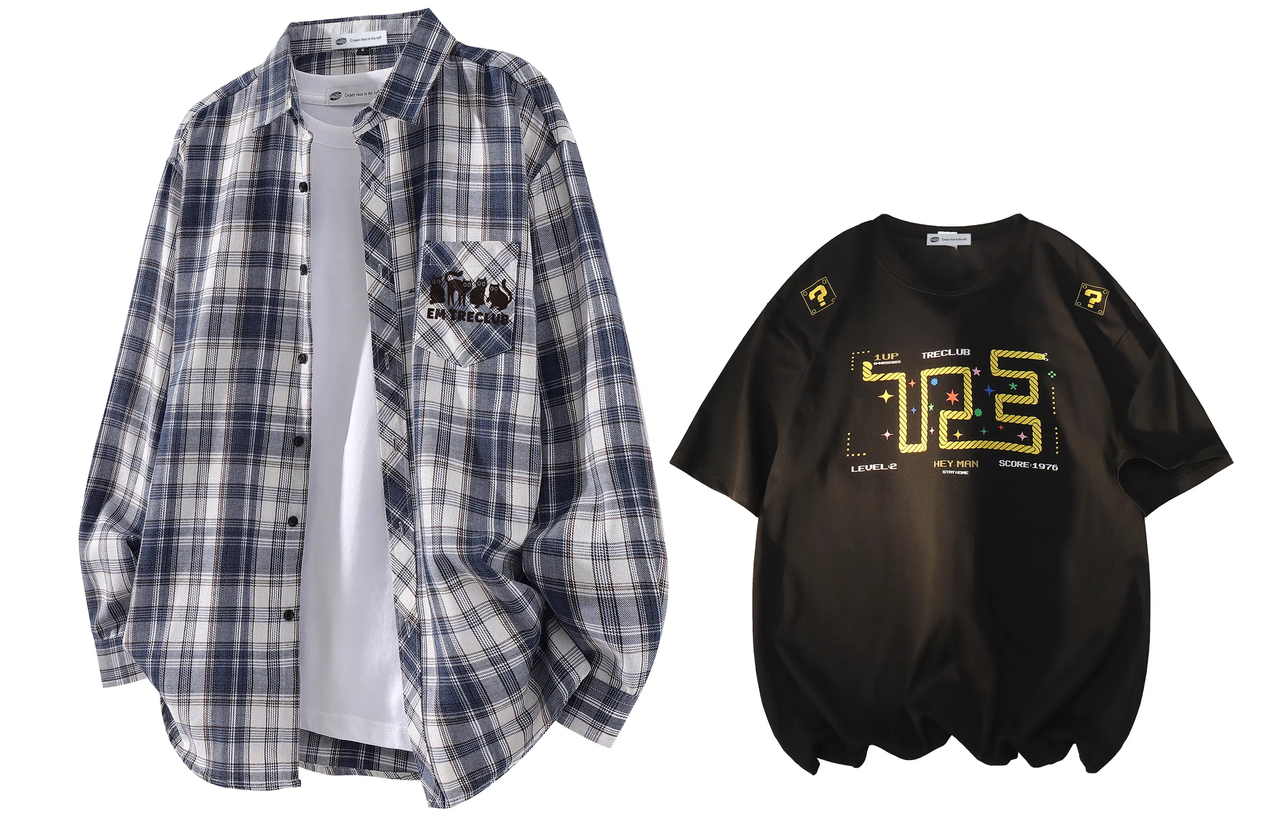 tre club Classic Retro Shirt Set