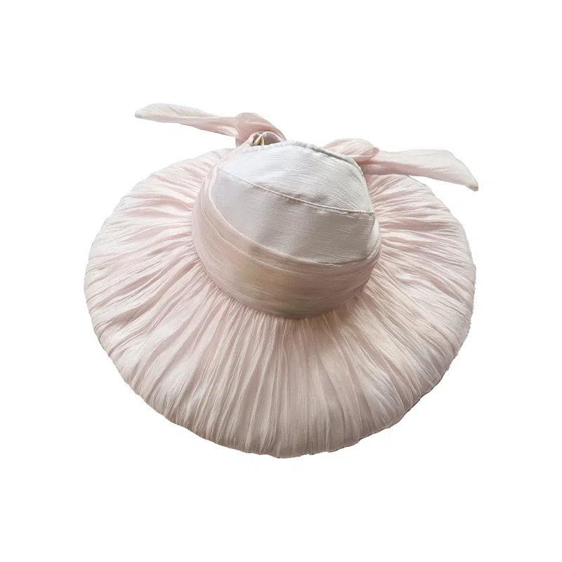 杨同学 流光纱温柔气质 欧根纱 防晒帽 女款