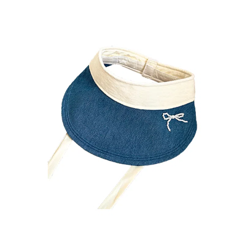 杨同学 牛仔空顶帽 棉 防晒帽 女款