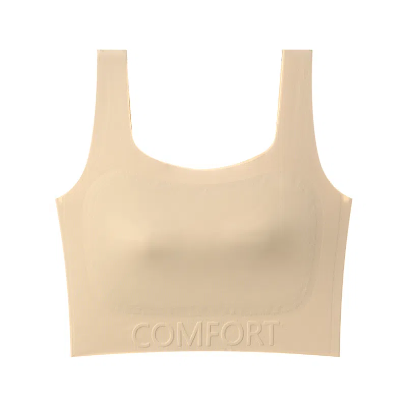 大码可穿欧迪芬 隐形超薄显小加长背心式可外穿文胸 女款