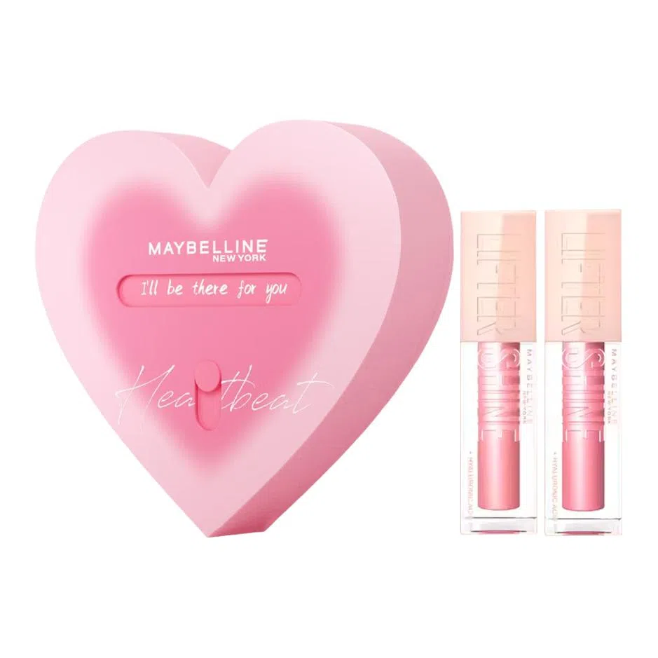 美宝莲 玻尿酸嘟嘟棒唇蜜彩妆套装 气色提亮肤色