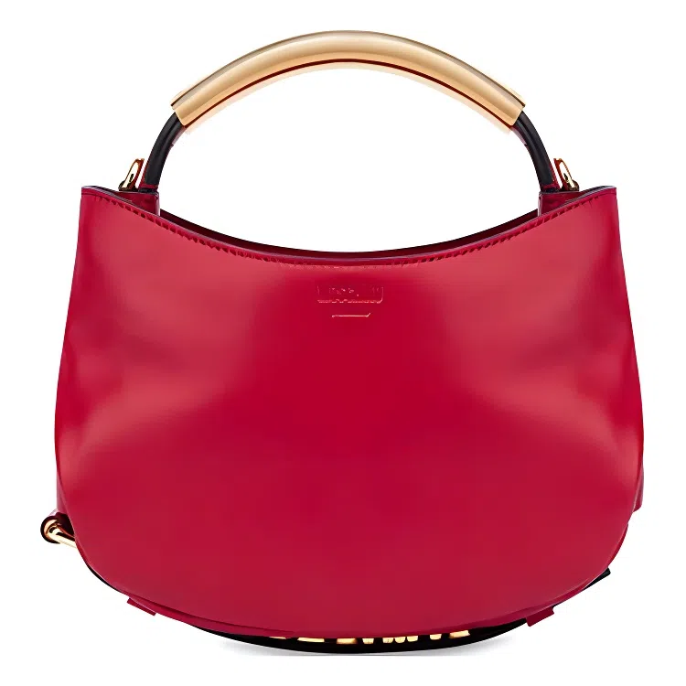 Moschino Snake Year Limited Shoulder Bag Red