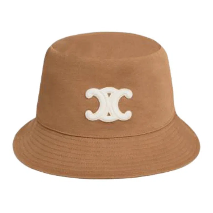 CELINE Bucket Hat Brown