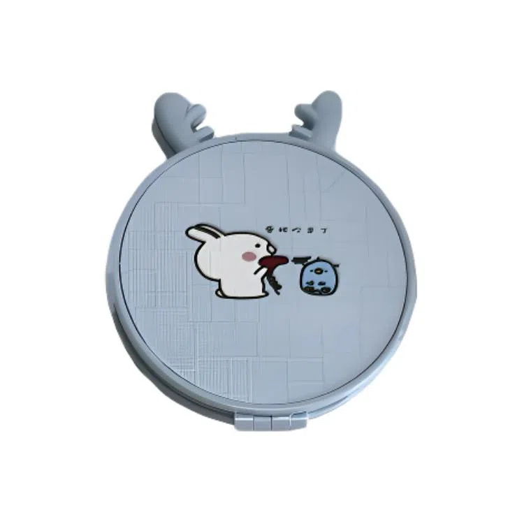 艾情草之恋 可爱小兔子梳妆双面化妆镜 便携