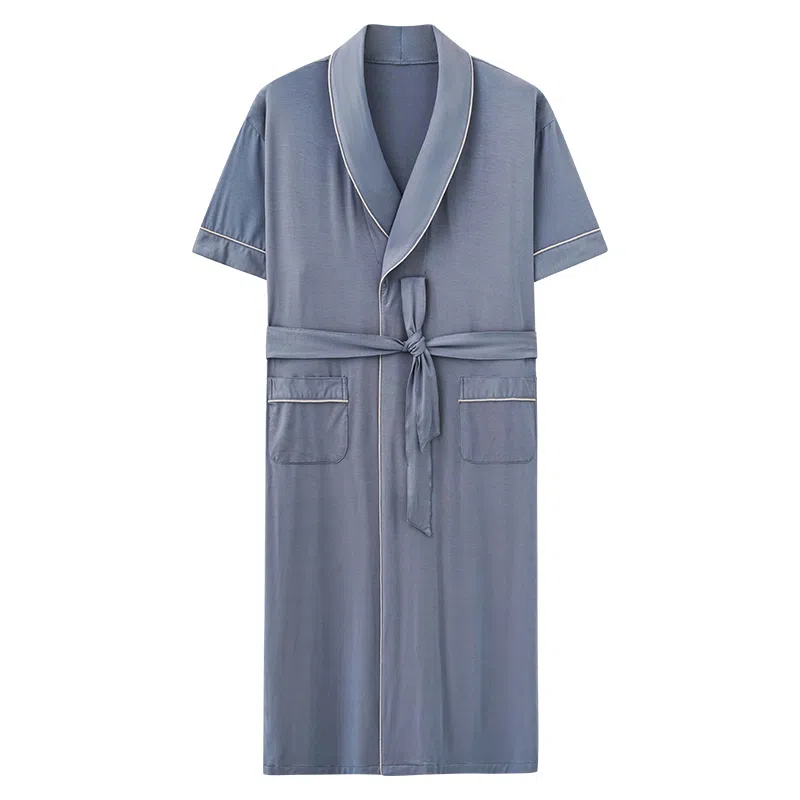 莫代尔 个性气质时尚百搭睡袍 男款