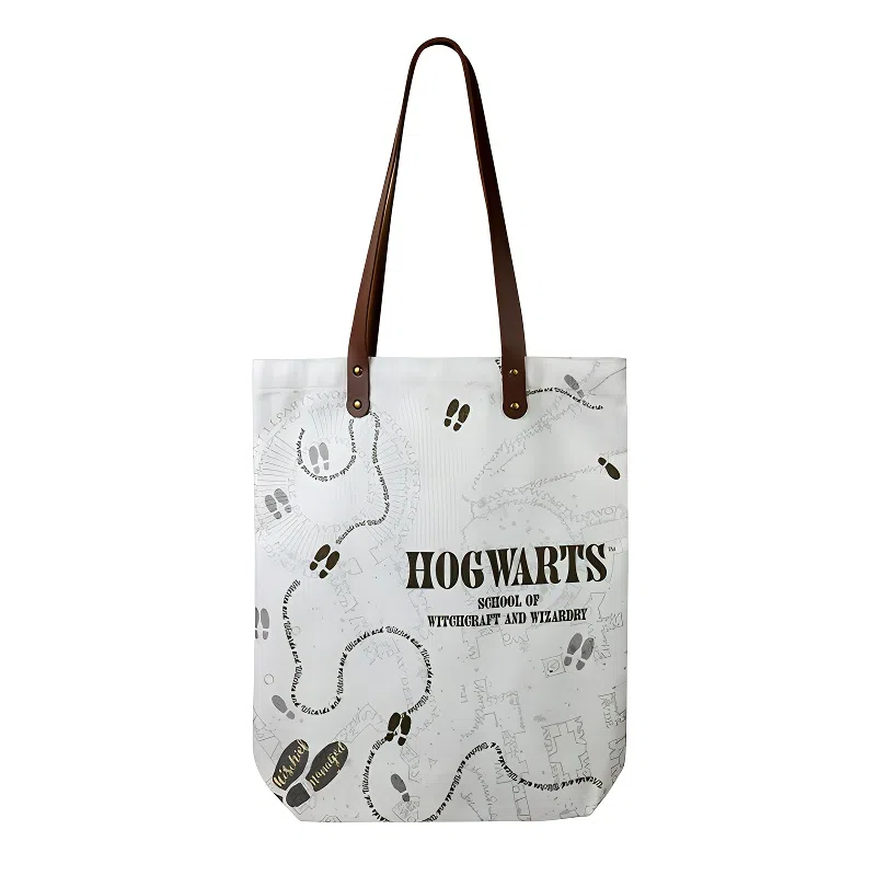 Harry Potter Canvas Tote Bag White