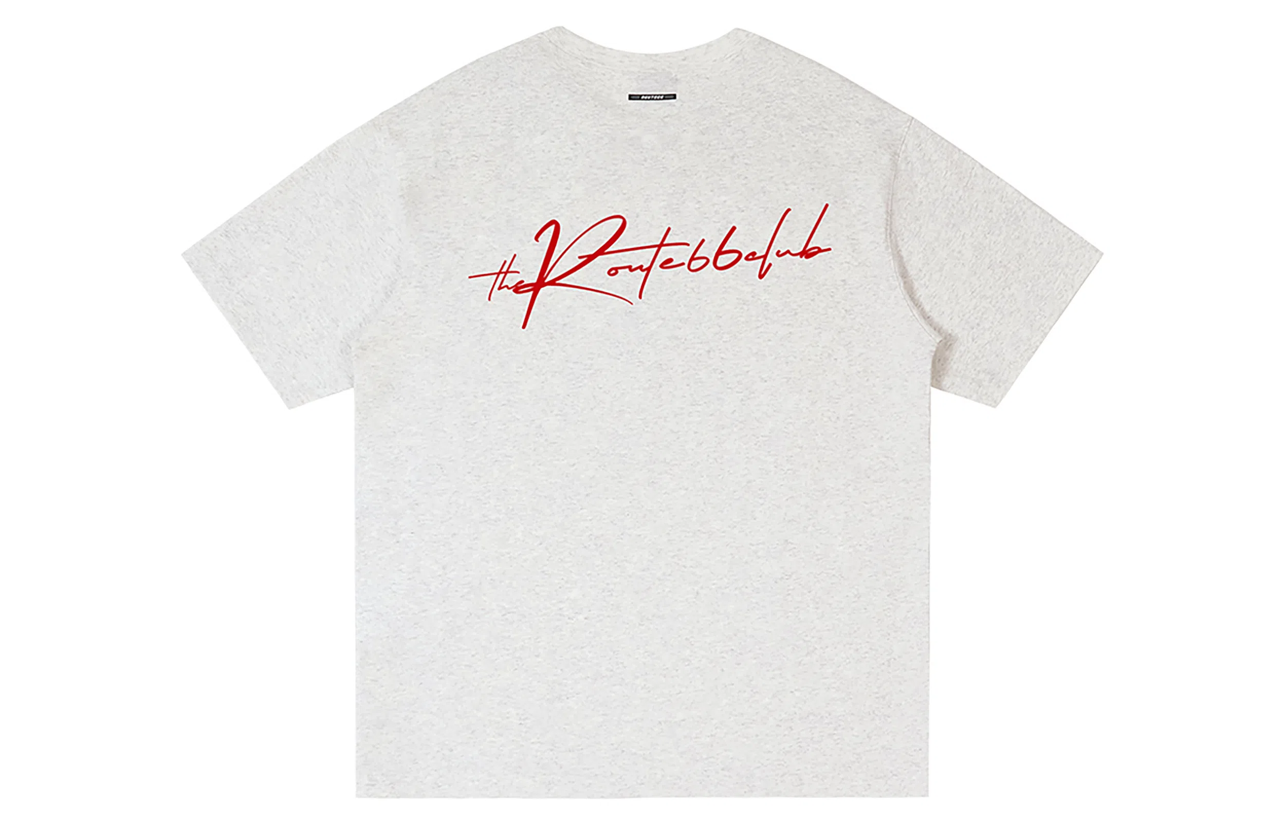 ROUTE 66 Embroidered Logo T-Shirt