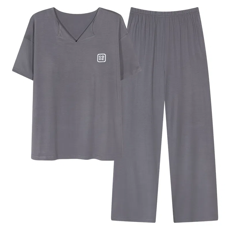 好福份 带胸垫时尚透气夏季睡衣套装 女款