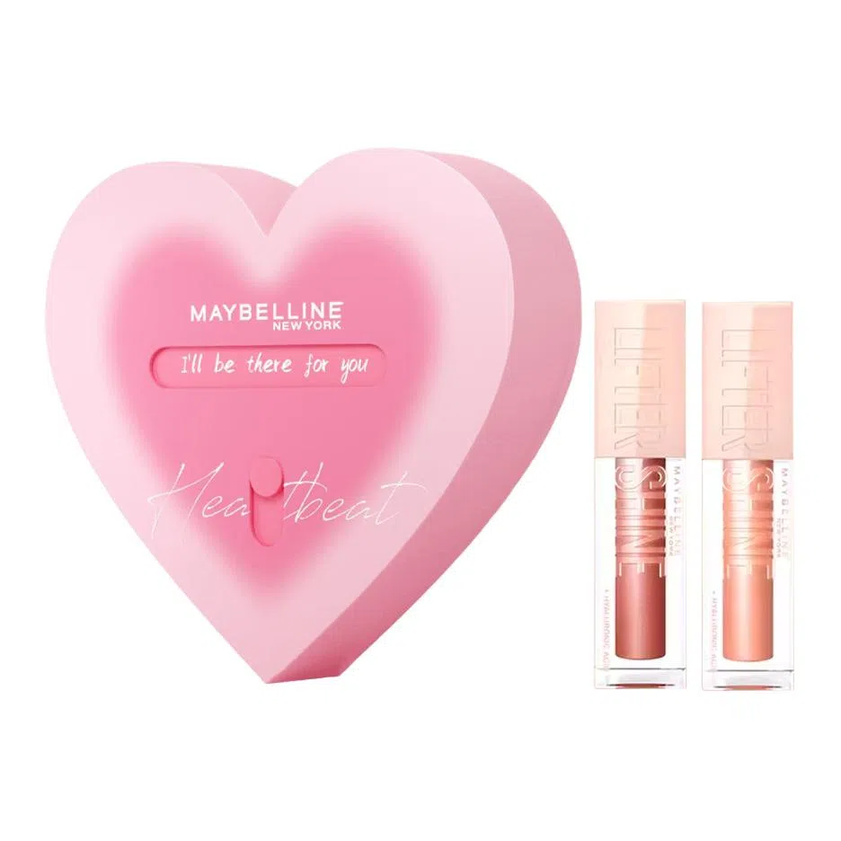 美宝莲 玻尿酸嘟嘟棒唇蜜彩妆套装 气色提亮肤色