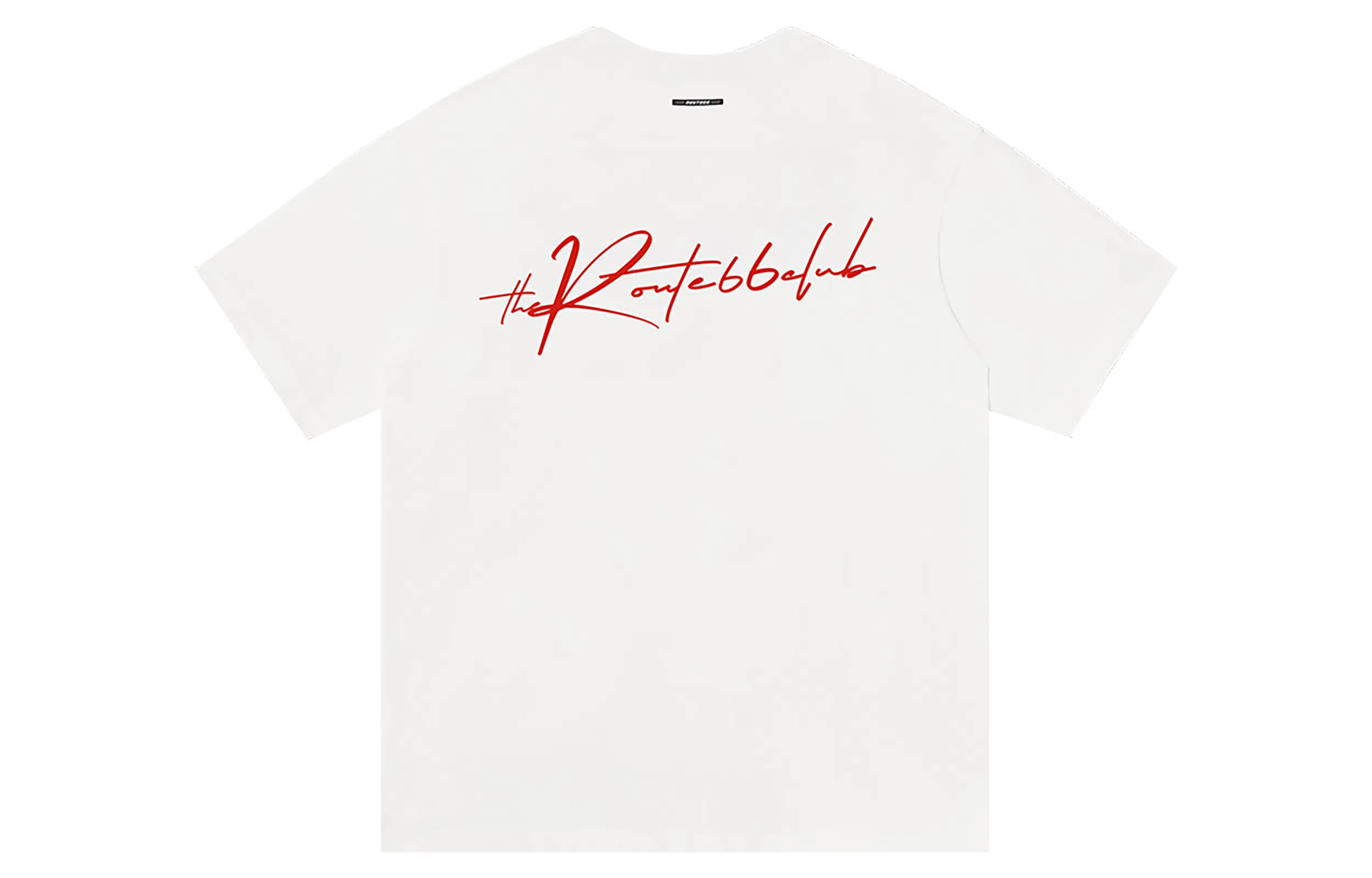 ROUTE 66 Embroidered Logo T-Shirt