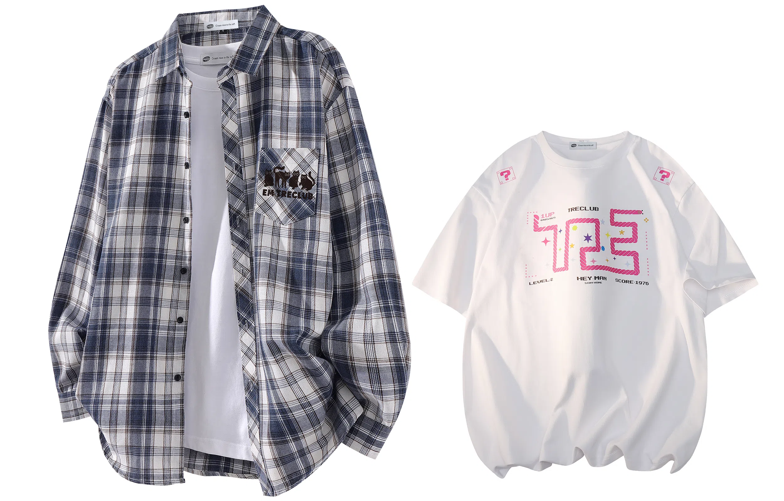 tre club Classic Retro Shirt Set