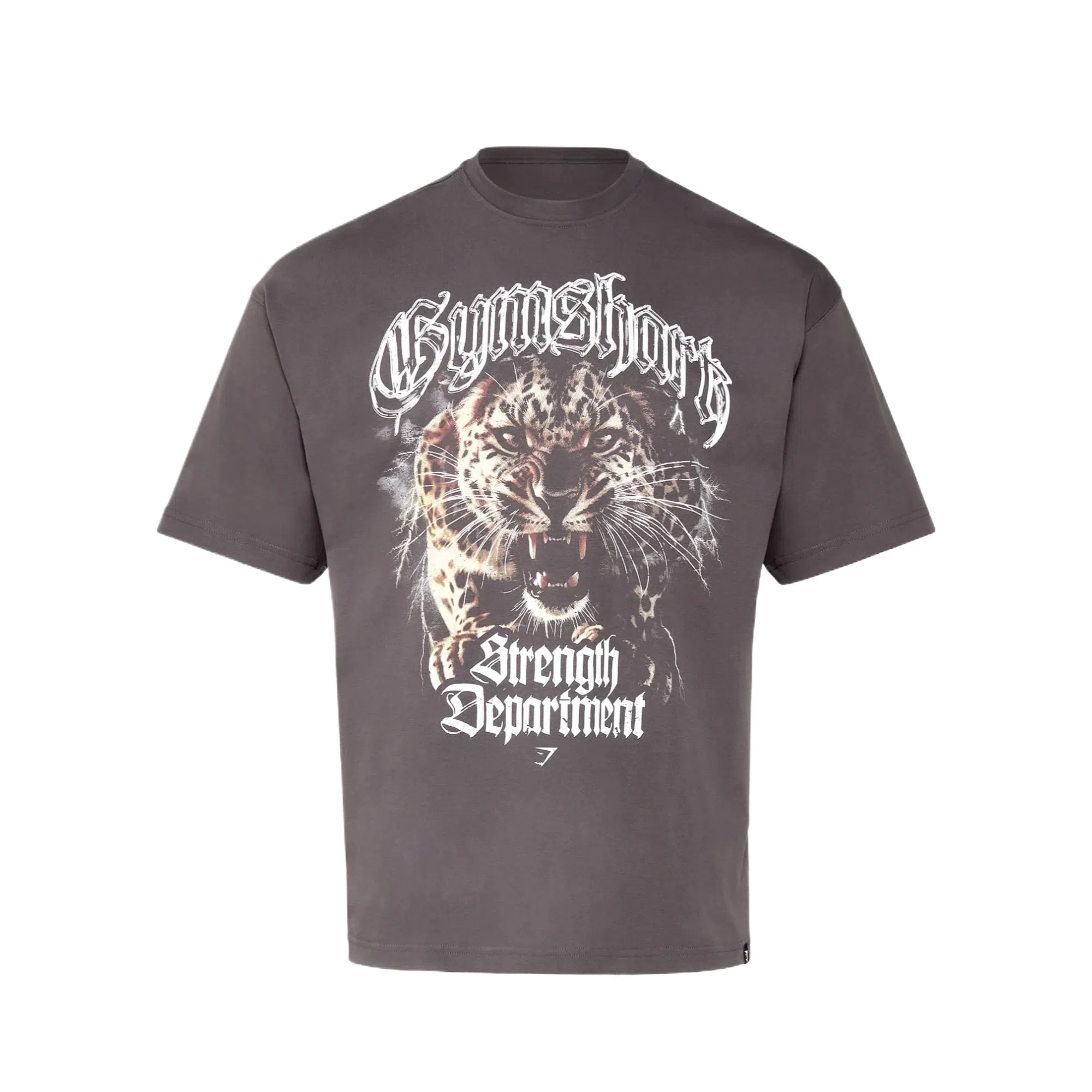 GYMSHARK Strength Department Animal Oversized T-Shirt T