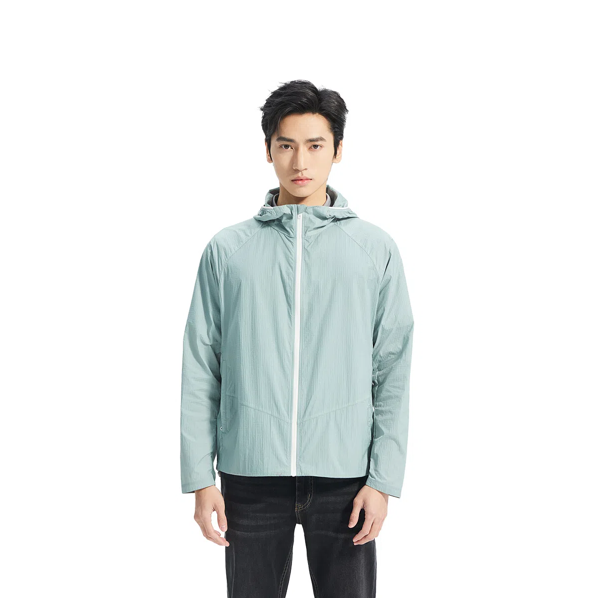 利郎 时尚都市连帽潮流轻薄防紫外线夏季防晒服 男款