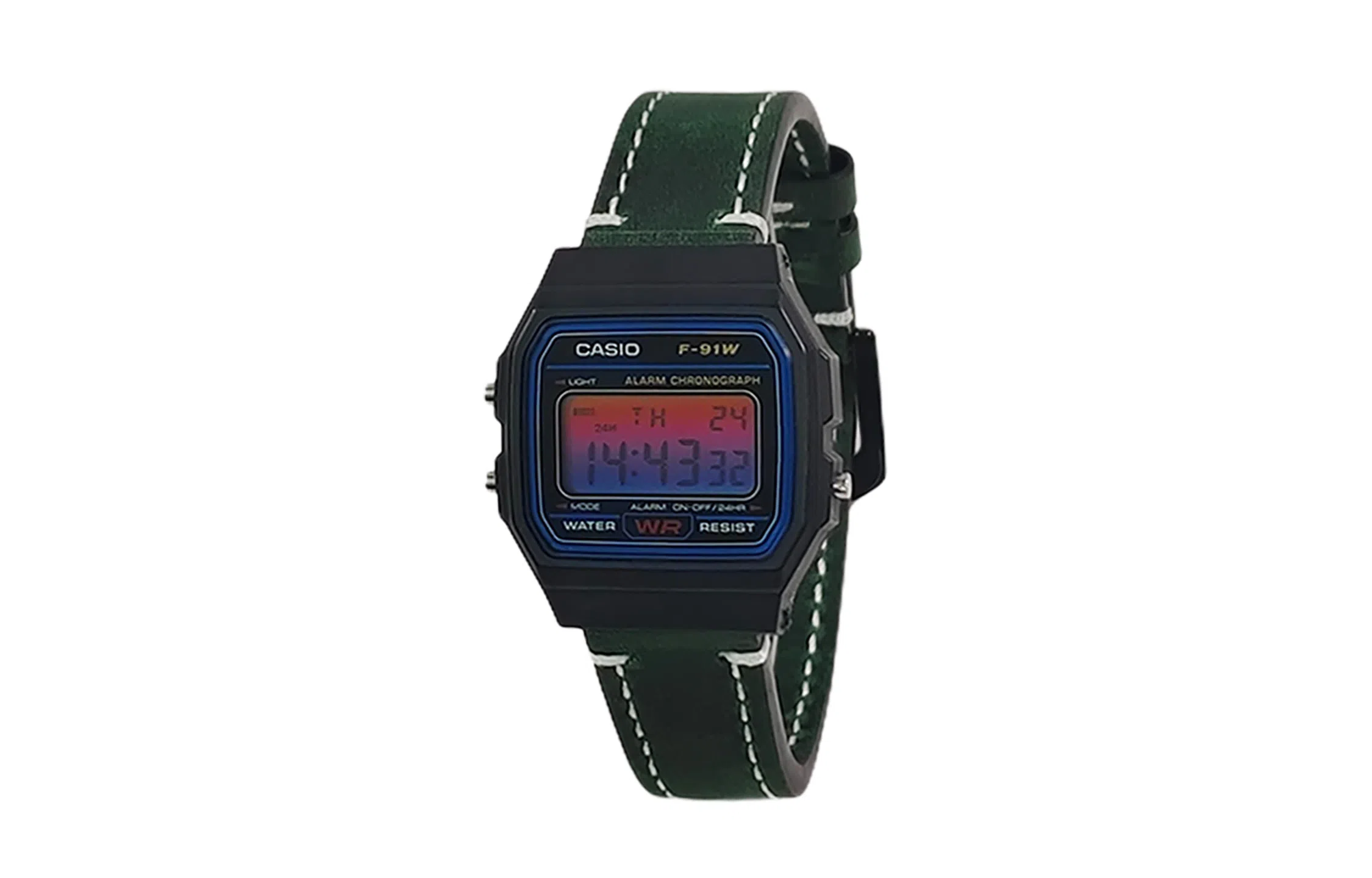 CASIO F-91W-1-Solar Forge