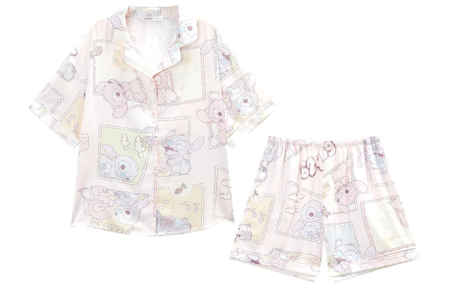 GUKOO x Disney Stitch Pajama Set