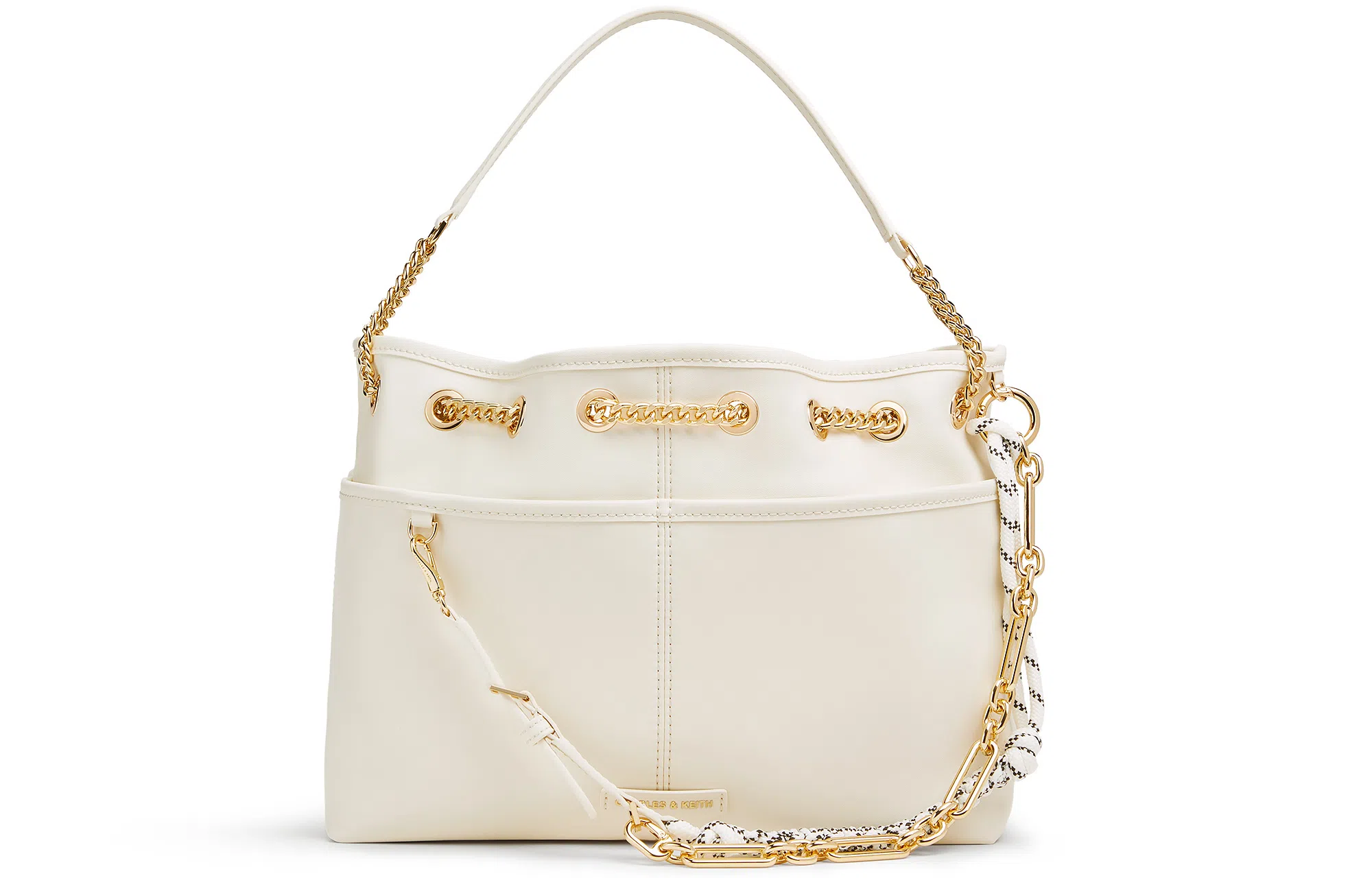 CHARLESKEITH ck PU CreamBlack