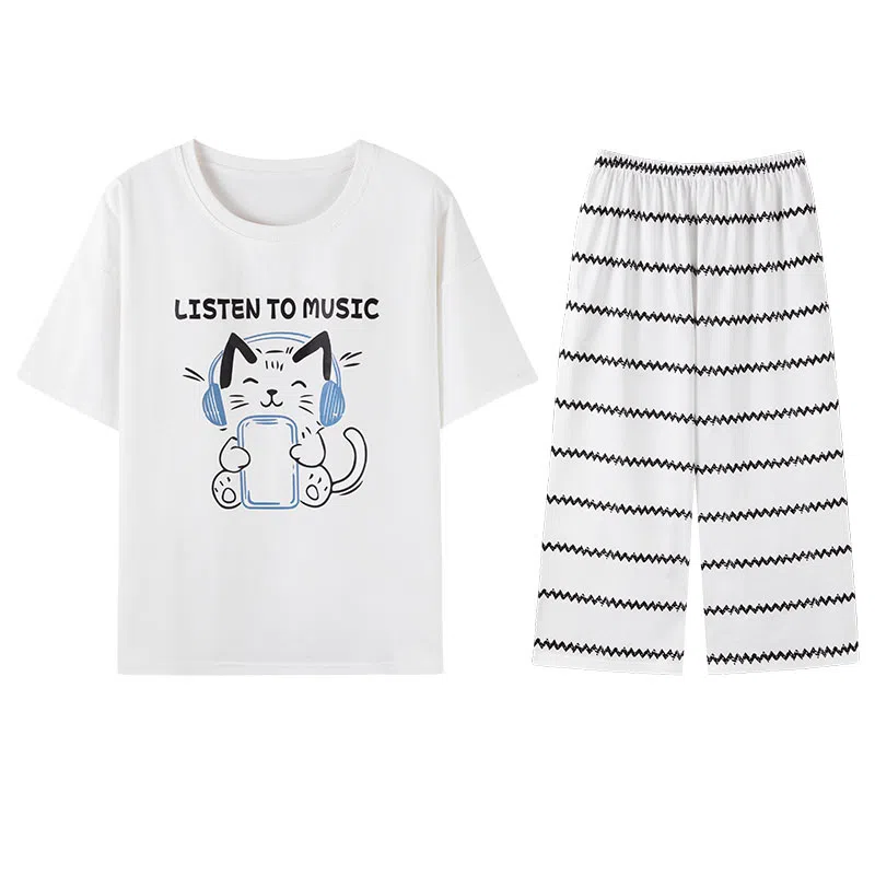 向薇 休闲可爱居家睡衣套装 女款