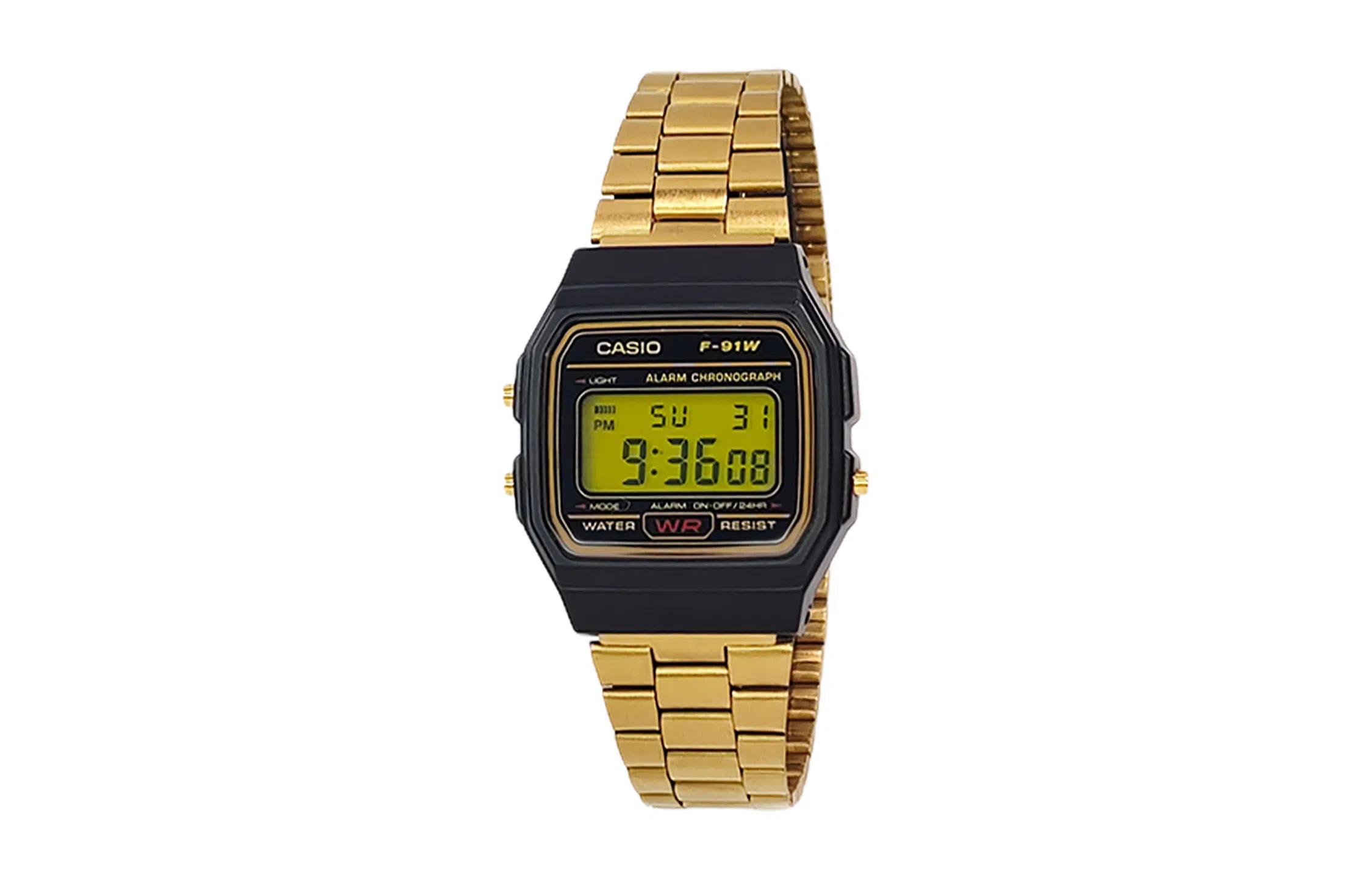CASIO F-91WG-9-Steel Hive