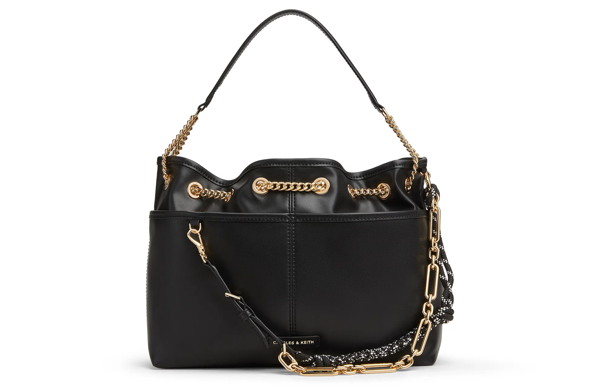 CHARLESKEITH ck PU CreamBlack