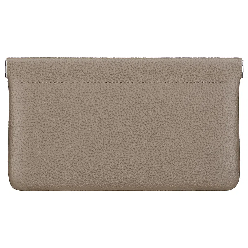 歌若拉 自动闭合 头层牛皮 收纳零钱包 常规 男女同款情侣款 多色