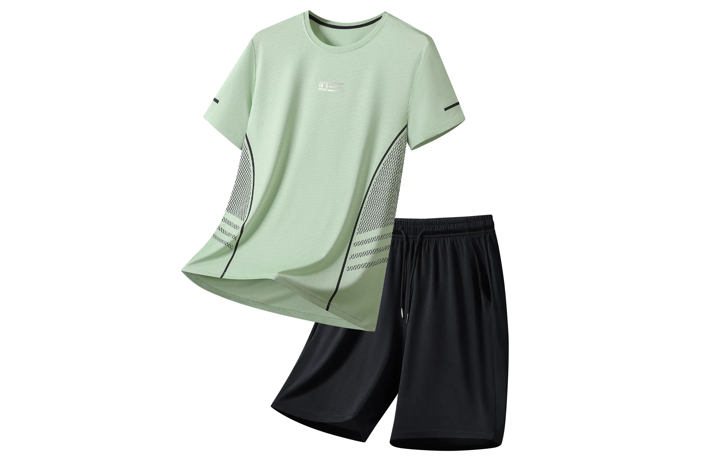 王者荣耀 鲁班七号款 美式高街冰丝凉感速干户外健身训练瑜伽足球篮球登山宽松舒适百搭时尚休闲运动套装 男女同款