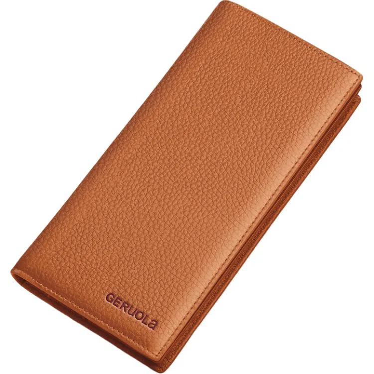 歌若拉 长款多卡位 头层牛皮革 钱夹钱包 常规 女款 多色