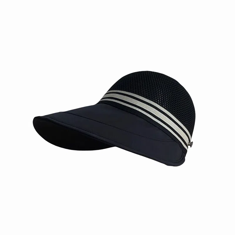 北极绒 夏季时尚百搭遮阳可挂口罩速干透气户外出游大帽檐 聚酯纤维 帽子 男女同款情侣款