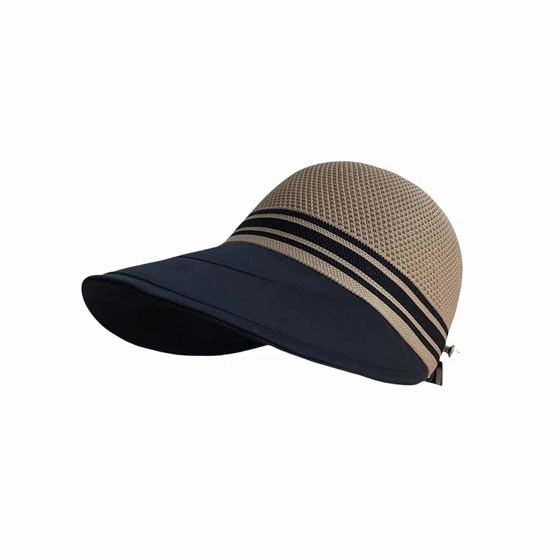 北极绒 夏季时尚百搭遮阳可挂口罩速干透气户外出游大帽檐 聚酯纤维 帽子 男女同款情侣款