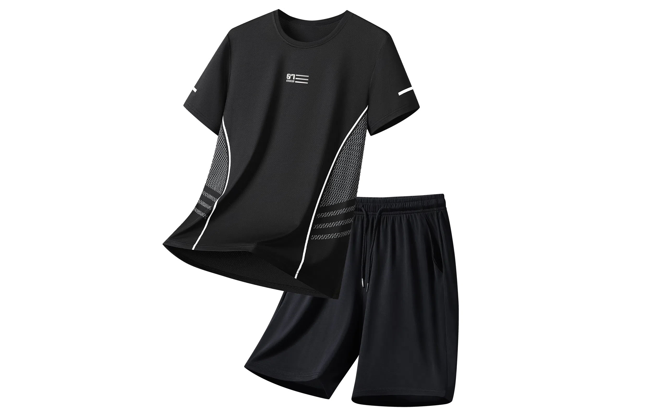 王者荣耀 鲁班七号款 美式高街冰丝凉感速干户外健身训练瑜伽足球篮球登山宽松舒适百搭时尚休闲运动套装 男女同款