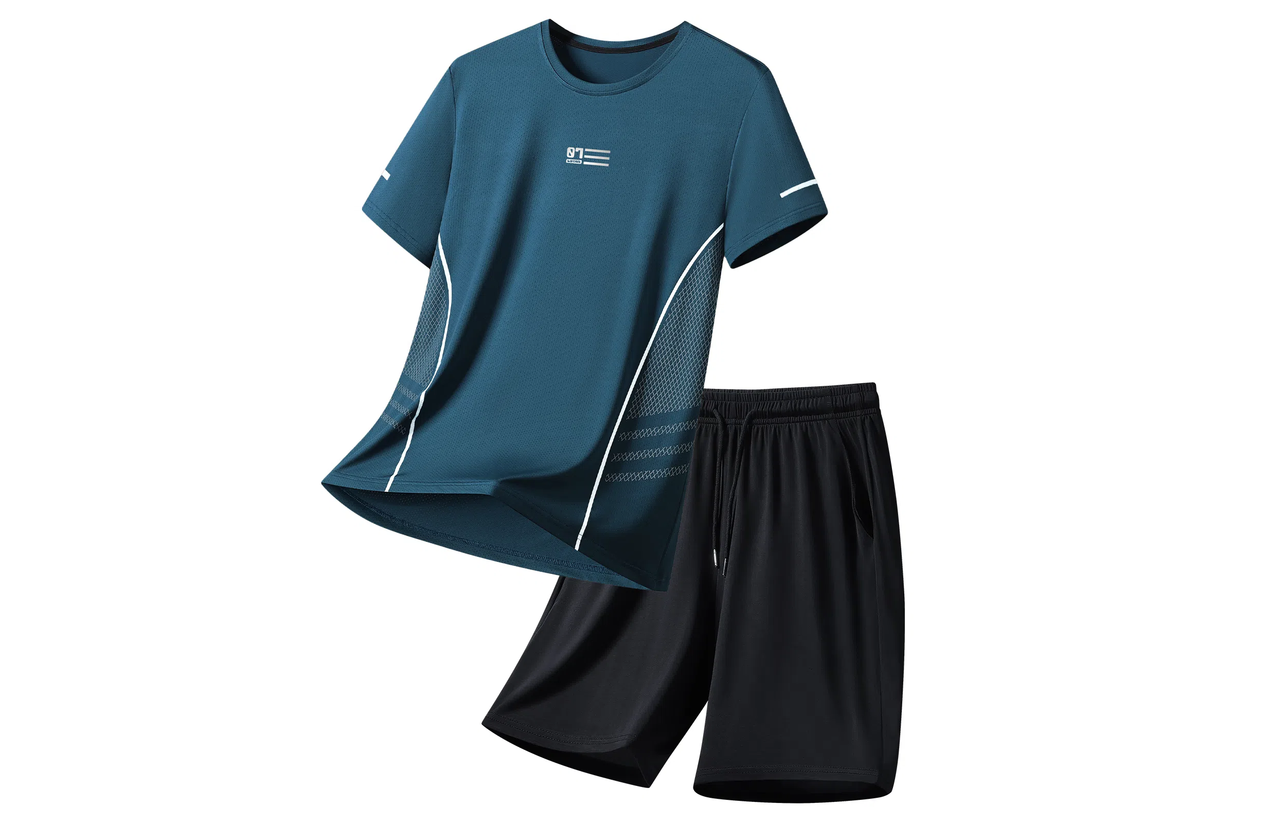 王者荣耀 鲁班七号款 美式高街冰丝凉感速干户外健身训练瑜伽足球篮球登山宽松舒适百搭时尚休闲运动套装 男女同款