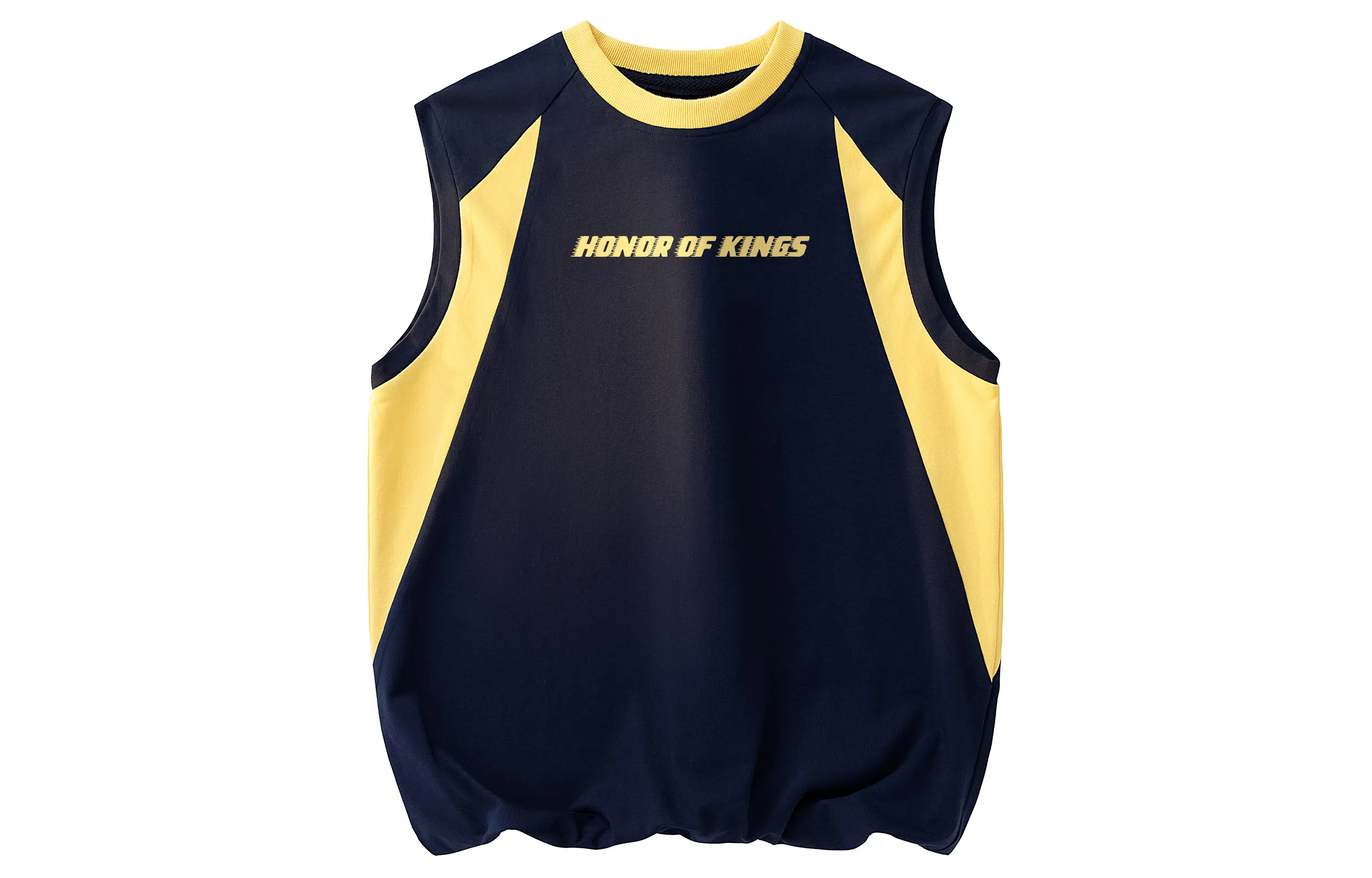 王者荣耀 美式高街圆领无袖休闲百搭时尚青少年青春宽松舒适无袖背心 男女同款