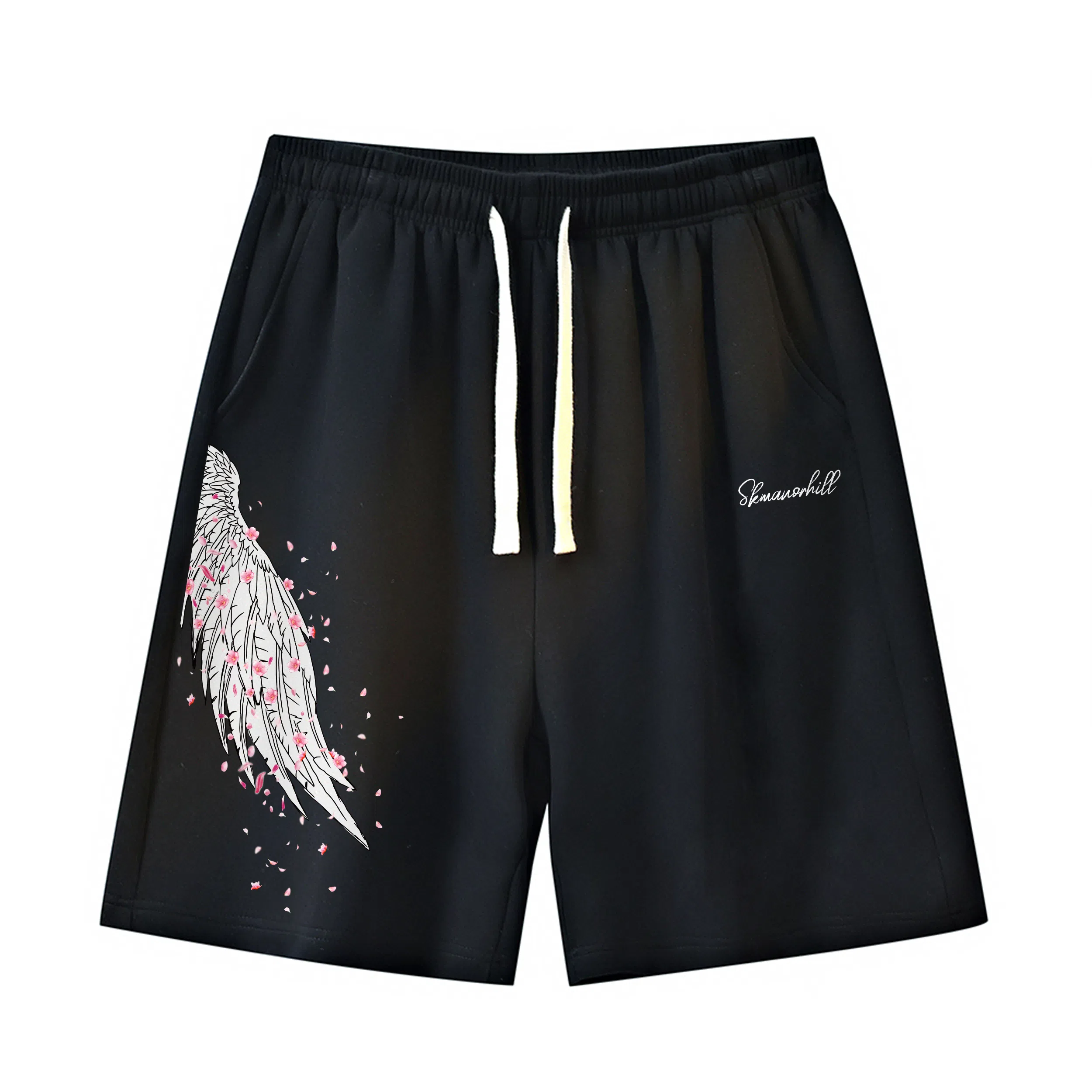 s.k. manor hill Vintage Logo Basketball Shorts