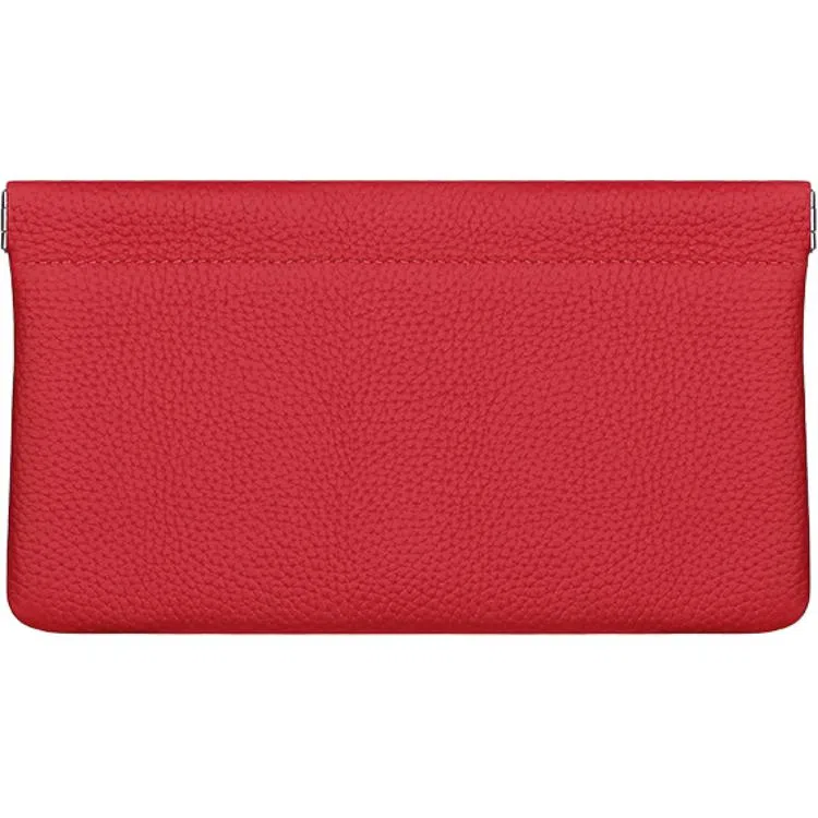 歌若拉 自动闭合 头层牛皮 收纳零钱包 常规 男女同款情侣款 多色