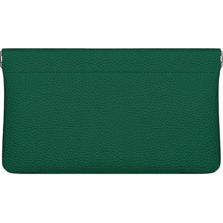 歌若拉 自动闭合 头层牛皮 收纳零钱包 常规 男女同款情侣款 多色