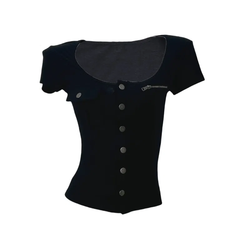 YGPRW Slim U-Neck Tee Women