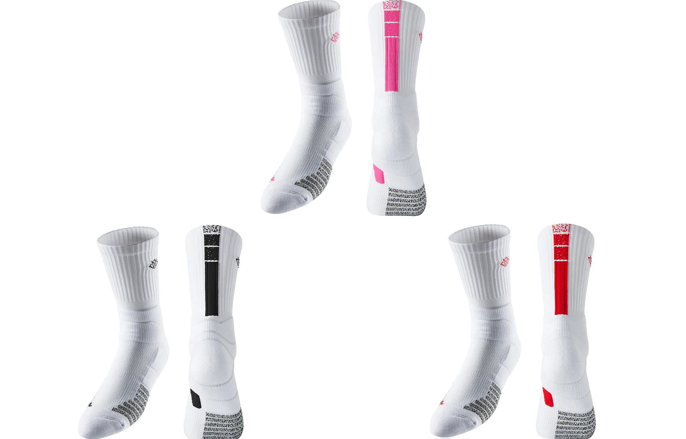 VEIDOORN Pulse Basketball Socks 3-Pack