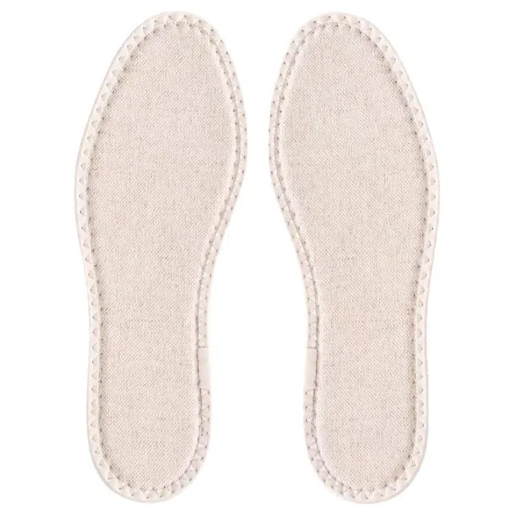 迈高乐 记忆棉加厚舒适防臭吸汗板鞋布鞋运动鞋不臭透气 棉麻 鞋垫 男女同款情侣款