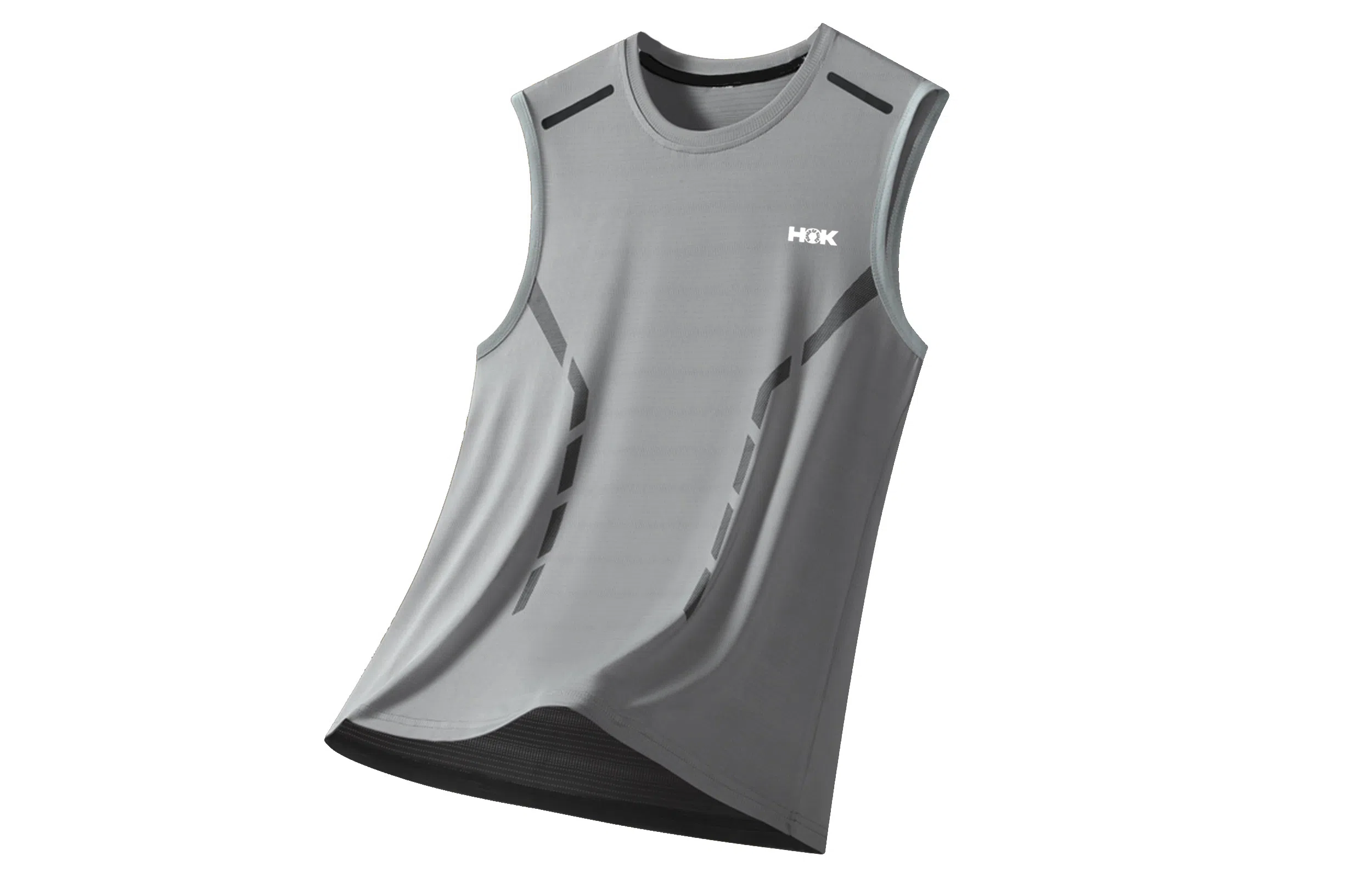 王者荣耀 大码冰丝薄款纯色凉感速干健身训练瑜伽篮球跑步速干网眼透气百搭坎肩基础款圆领背心 男女同款