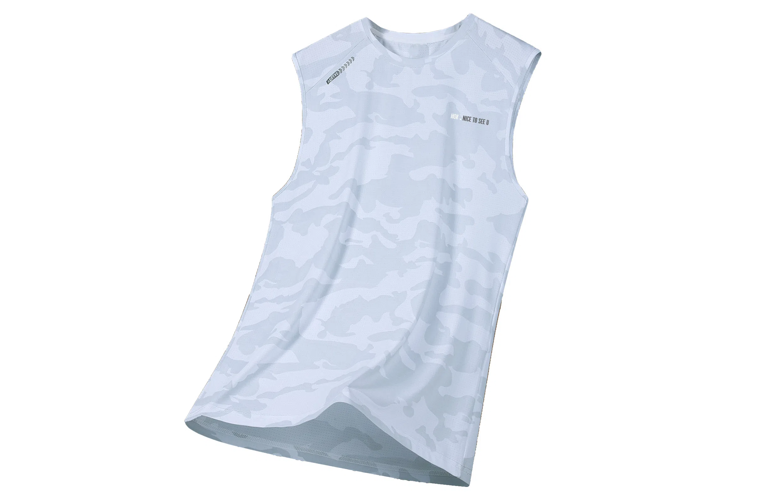 王者荣耀 标语款 迷彩大码冰丝薄款纯色凉感速干健身训练瑜伽篮球跑步网眼透气百搭坎肩基础款圆领背心 男女同款