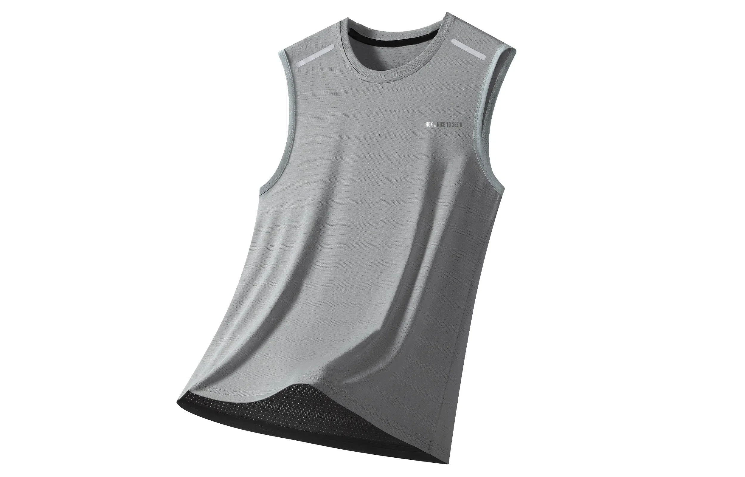 王者荣耀 标语款 薄款凉感纯色健身训练瑜伽篮球跑步速干网眼透气百搭基础款圆领背心 男女同款