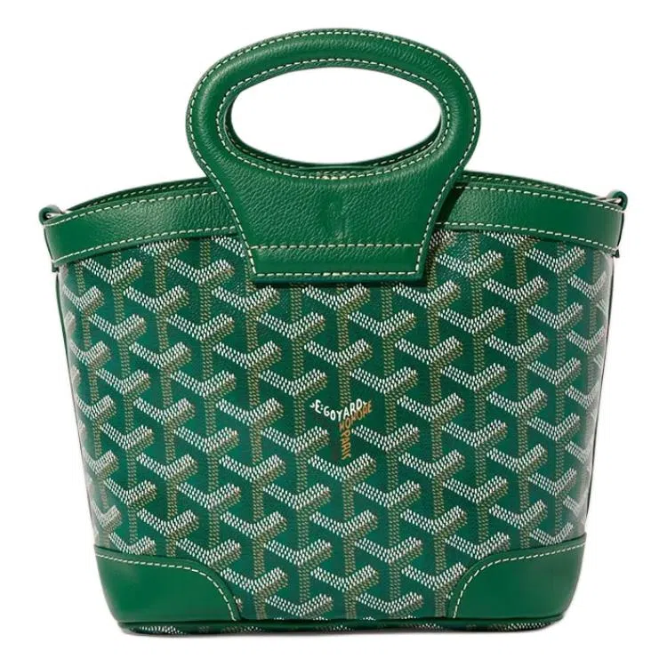 Goyard Mini Green Tote