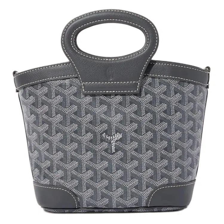 GOYARD Beluga Canvas Mini Bag Gray