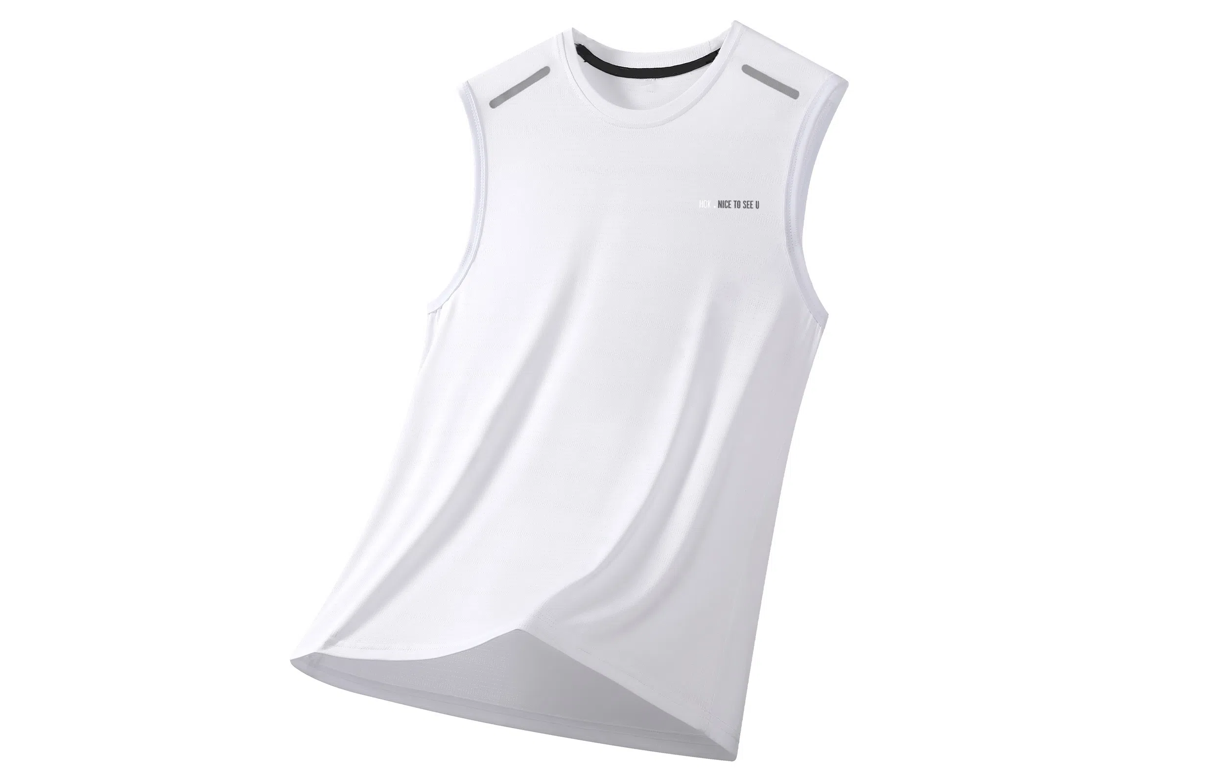 王者荣耀 标语款 薄款凉感纯色健身训练瑜伽篮球跑步速干网眼透气百搭基础款圆领背心 男女同款