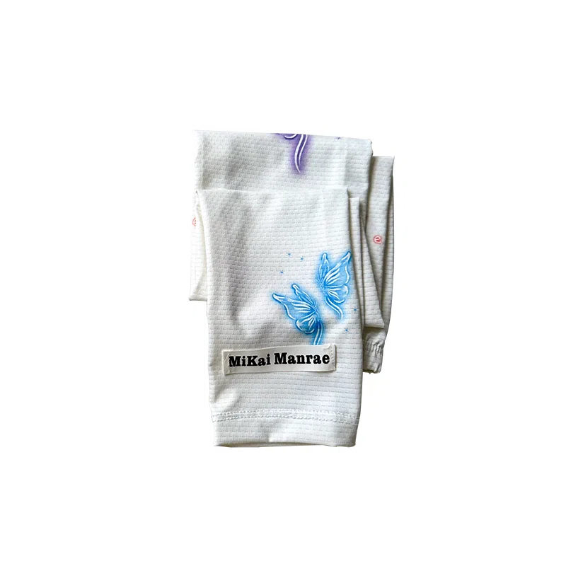 杨同学 小众渐变蝴蝶 涤纶 防晒袖 女款