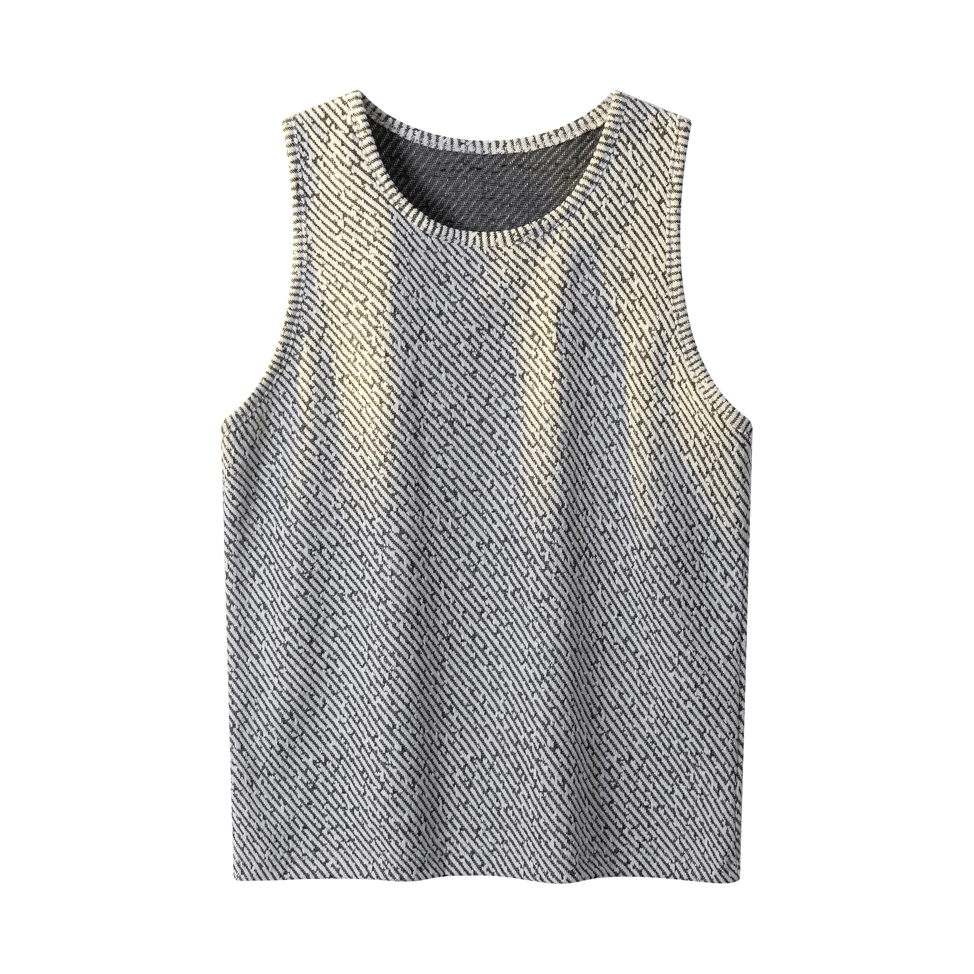 CWETEK Glitter Ribbed Vest