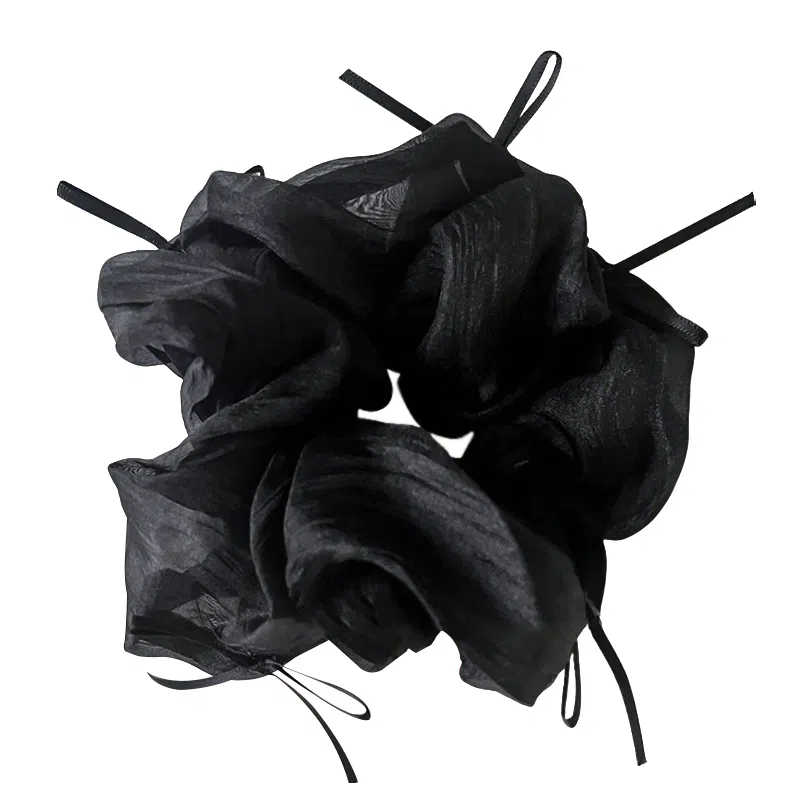 蒙妮 法式芭蕾风大肠 布料 发圈 女款