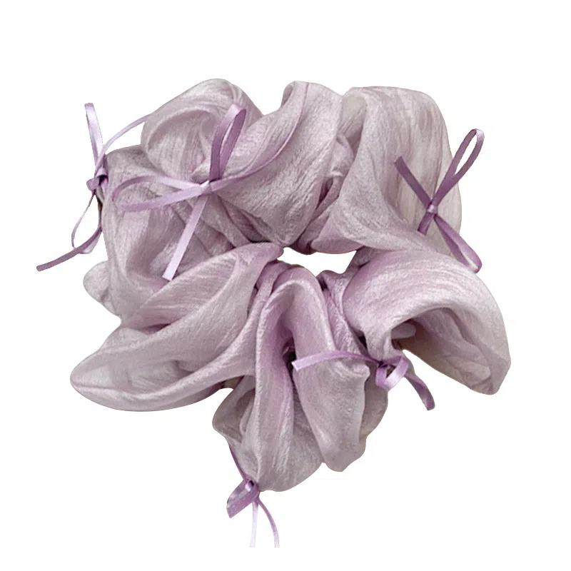 蒙妮 法式芭蕾风大肠 布料 发圈 女款