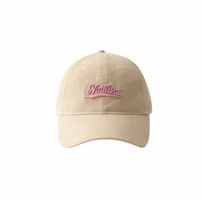 北极绒 小众美式潮流设计刺绣字母加大加深大帽檐显脸小出游逛街必备 棉 鸭舌帽 男女同款情侣款